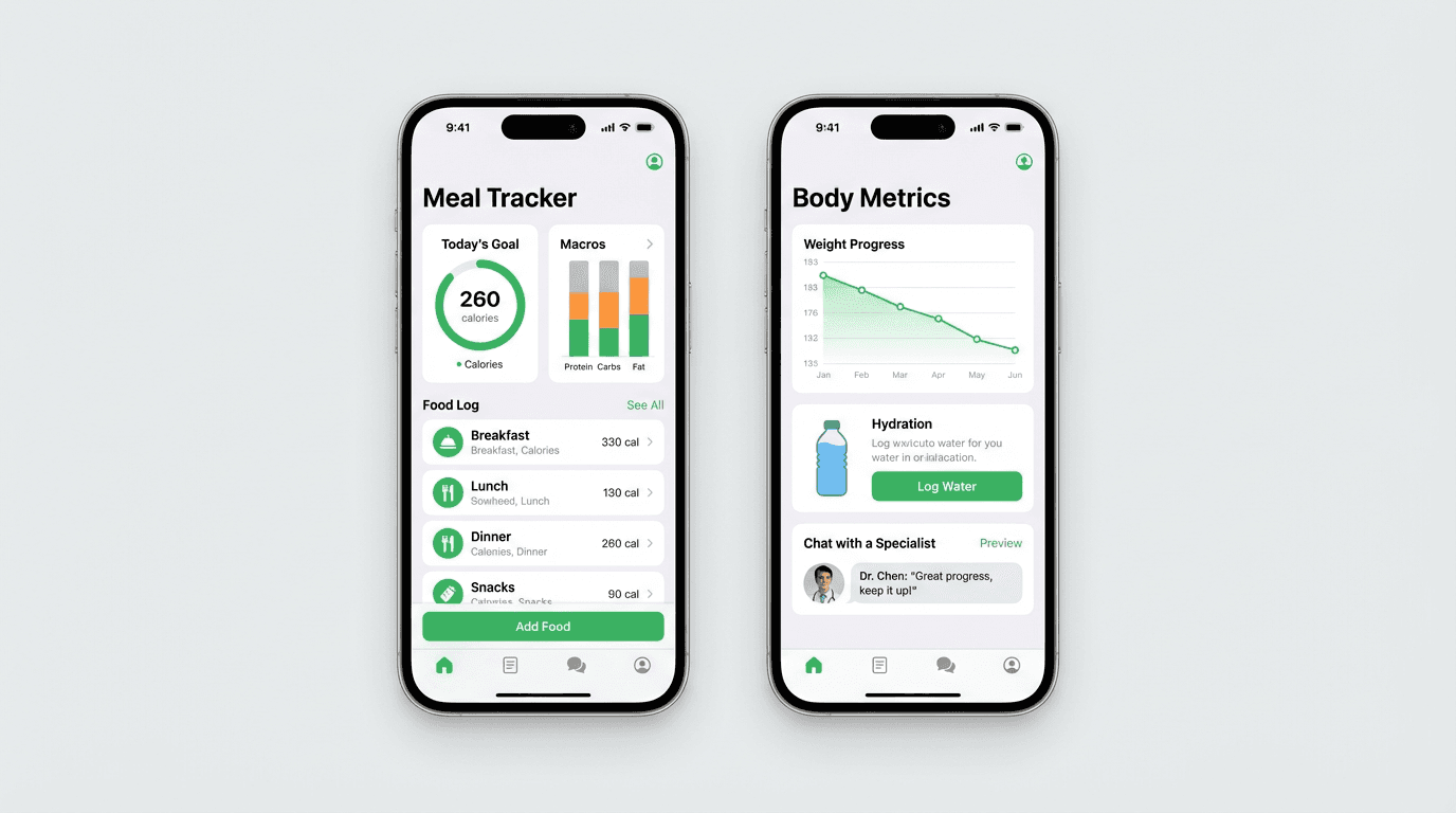 App de Nutrición y Bienestar